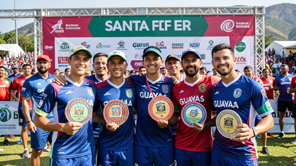 Guayas suma 22 medallas a la cosecha ecuatoriana en Santa Fe 2026