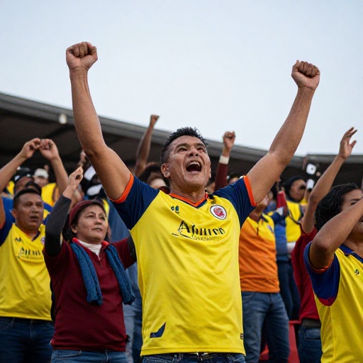 Ismael Blanco celebra su primer triunfo con Técnico Universitario ante Deportivo Cuenca
