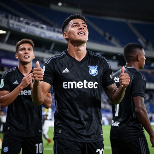 Medrán brilla en su debut con Emelec: 'Estuvimos a la altura'