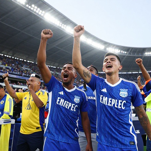 Medrán debuta con triunfo agónico de Emelec ante Leones del Norte