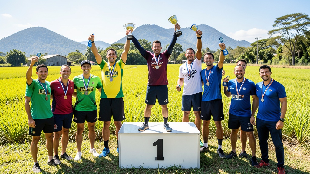 Guayas brilla con ocho medallas en el Grand Prix de Para Atletismo Cali 2026